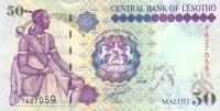 50 малоти 2009 года. Лесото. р17e 50 малоти 2009 года. Лесото. р17e